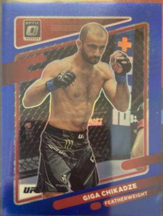 Giga Chikadze 2022 Panini Donruss Optic UFC Base #29 Blue