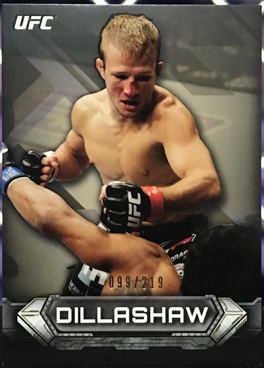 TJ Dillashaw 2014 Topps UFC Knockout Base #69 Gold