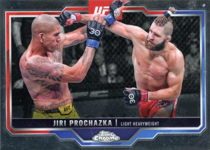 Jiri Prochazka 2025 Topps Chrome UFC Base #70 Black Geometric Refractor