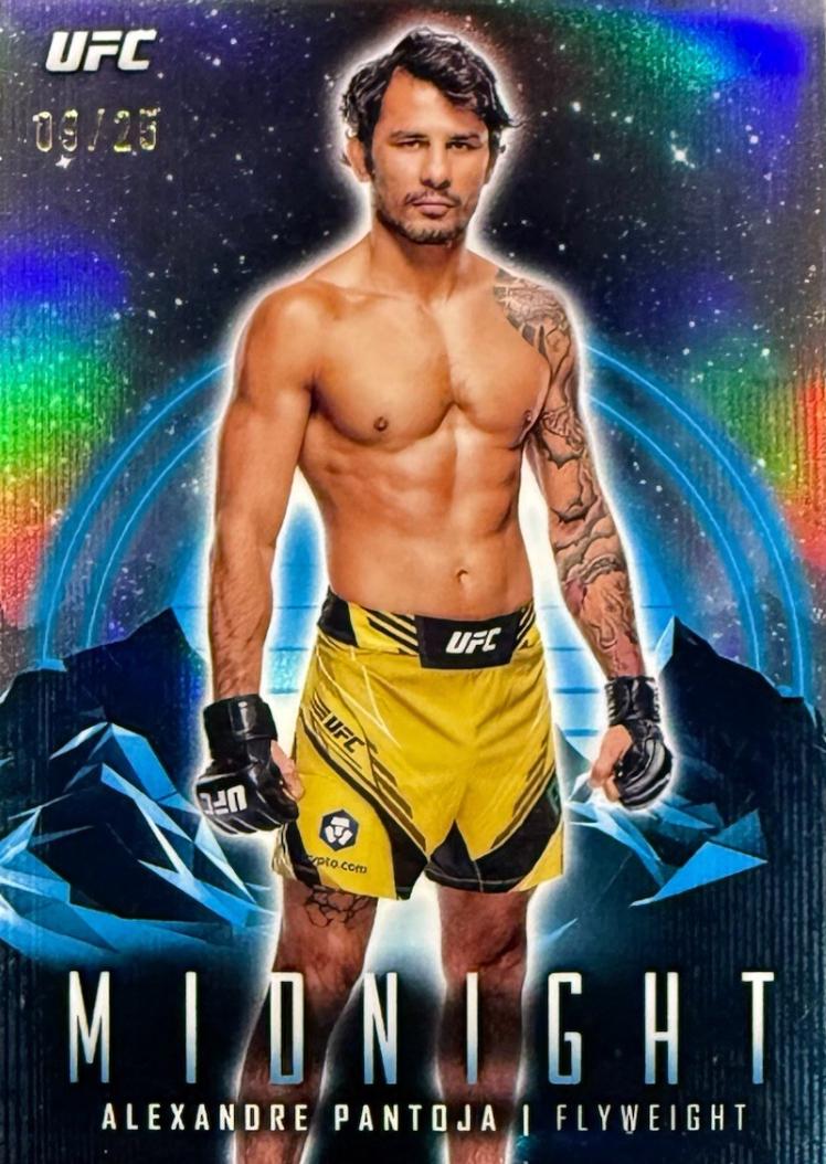 Alexandre Pantoja 2024 Topps Midnight UFC Base #8 Moonrise