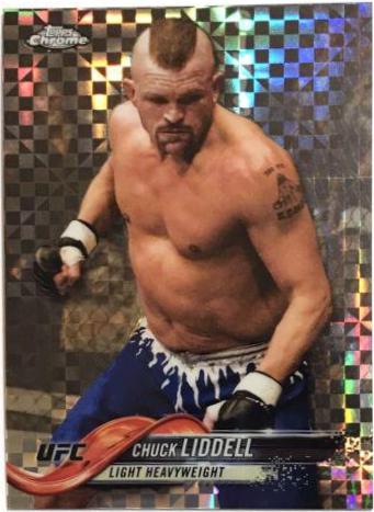 Chuck Liddell 2018 Topps Chrome UFC Base #64 Xfractor