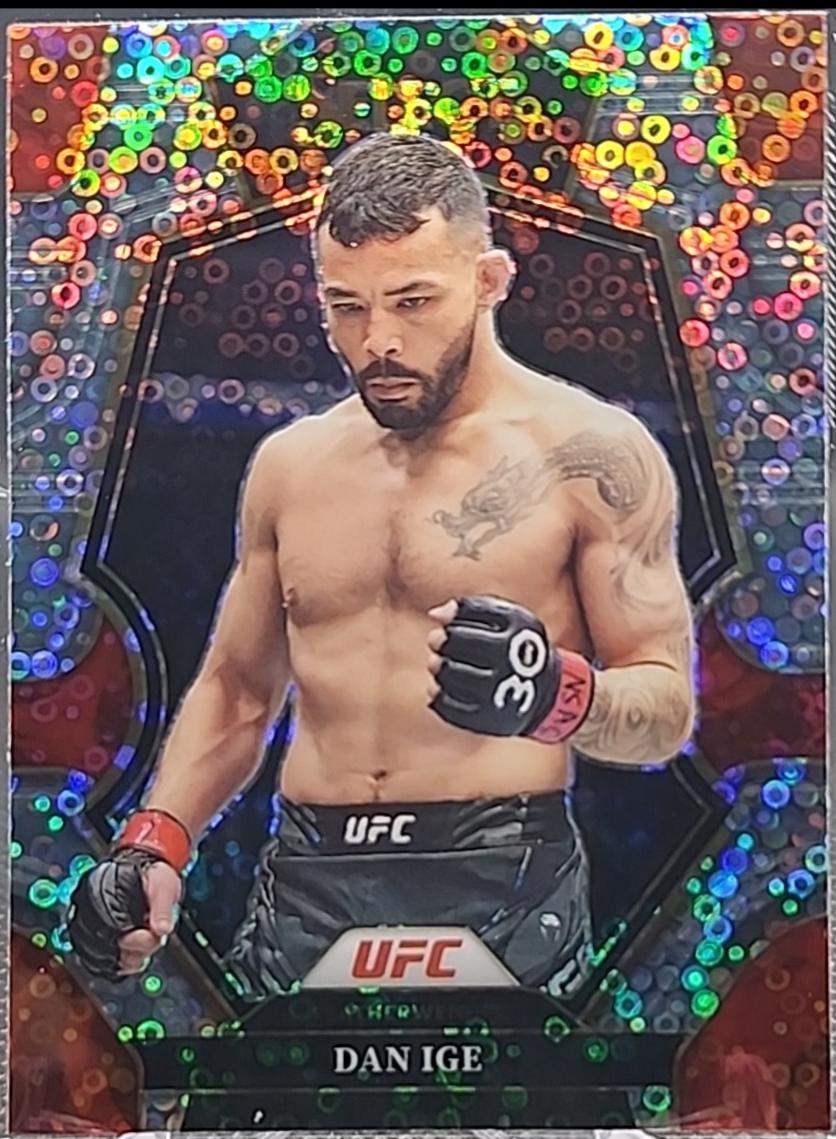 Dan Ige 2023 Panini Select UFC Premier Level #122 Disco