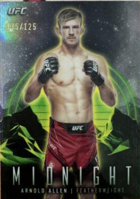 Arnold Allen 2024 Topps Midnight UFC Base #91 Morning