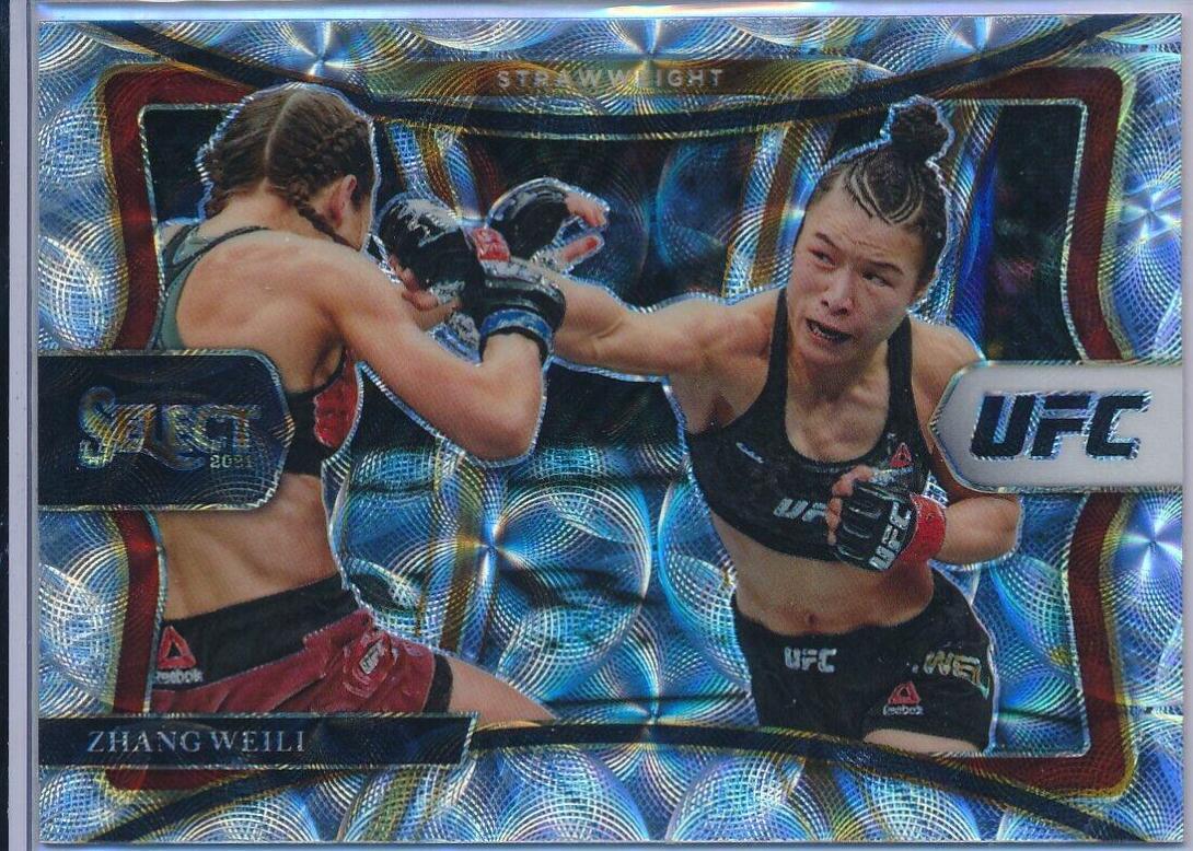 Zhang Weili 2021 Panini Select UFC Premier Level #130 Scope