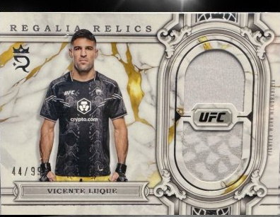 Vicente Luque 2024 Topps Royalty UFC Regalia Relics #RAR-9 Gold