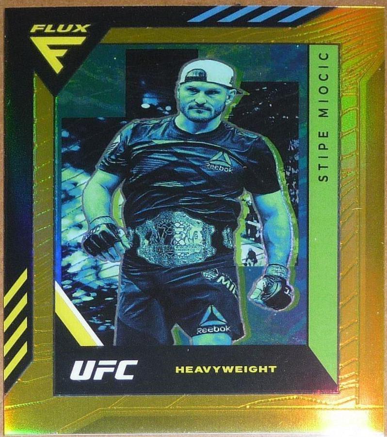 Stipe Miocic 2022 Panini Chronicles UFC Base One #485 Platinum