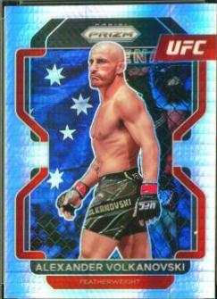 Alexander Volkanovski 2022 Panini Prizm UFC Base #147 Hyper