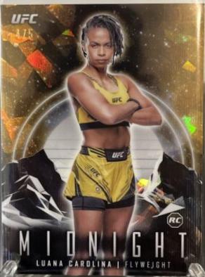 Luana Carolina 2024 Topps Midnight UFC Base #89 Daybreak