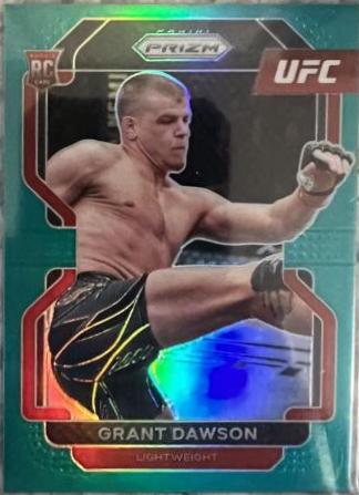 Grant Dawson 2022 Panini Prizm UFC Base #193 Teal
