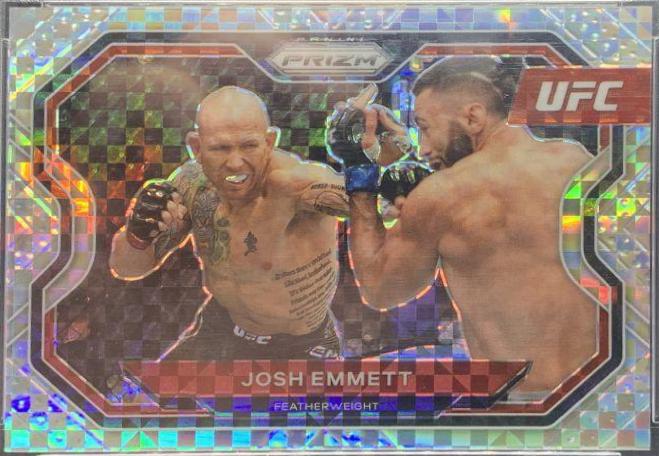 Josh Emmett 2021 Panini Prizm UFC Base #121 Lucky Envelopes