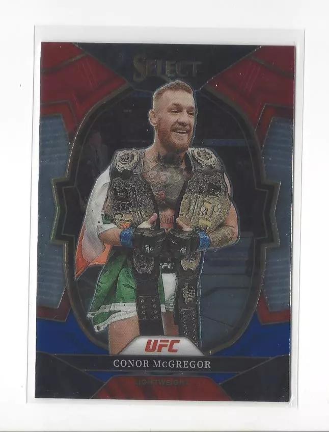 Conor McGregor 2023 Panini Select UFC Concourse #2 Red Blue Base