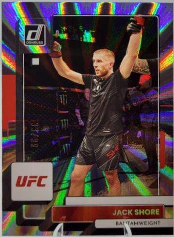 Jack Shore 2023 Panini Donruss UFC Base #122 Laser