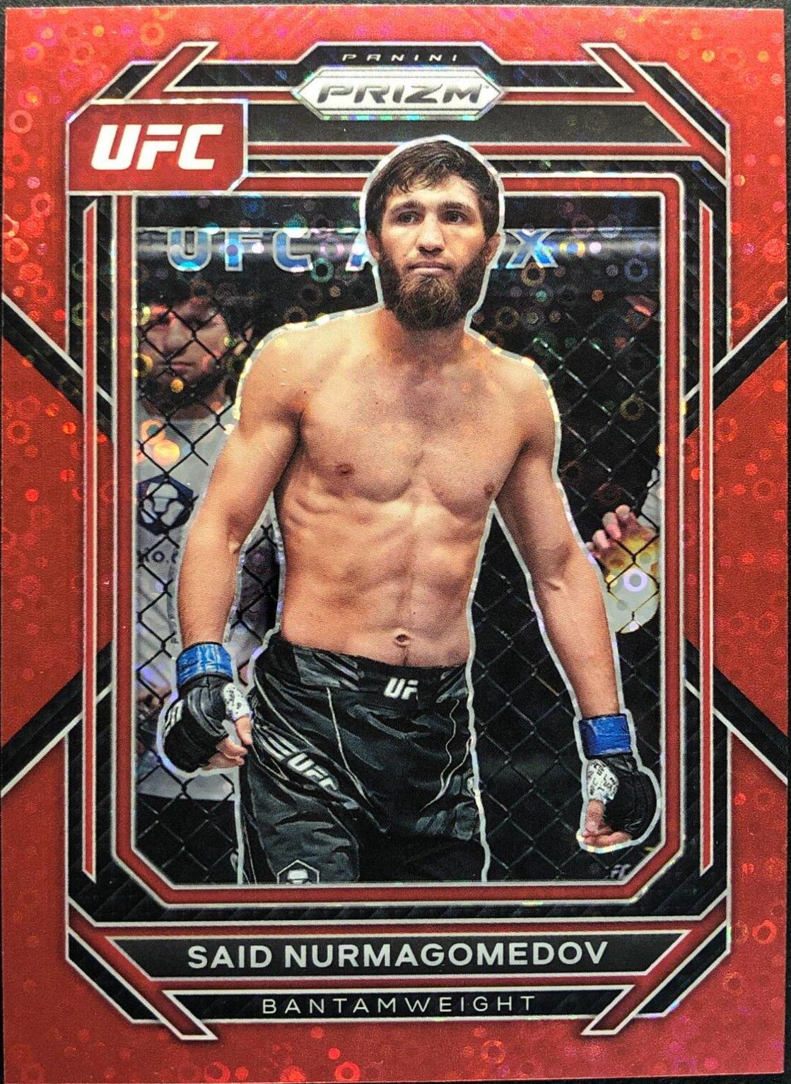 Said Nurmagomedov 2023 Panini Prizm Under Card UFC Base #104 Red