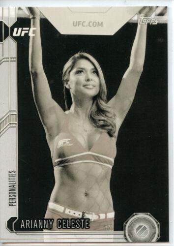 Arianny Celeste 2015 Topps UFC Chronicles Base #34 Black and White