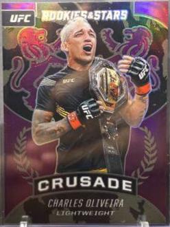 Charles Oliveira 2021 Panini Chronicles UFC Base Crusade #223 Black