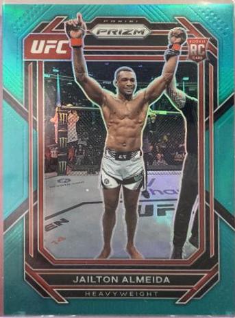 Jailton Almeida 2023 Panini Prizm UFC Base #197 Teal