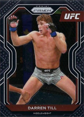 Darren Till 2021 Panini Prizm UFC Base #80 Mojo