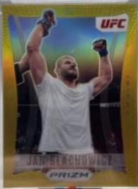 Jan Błachowicz 2022 Panini Prizm UFC Prizm Flashback #5 Gold