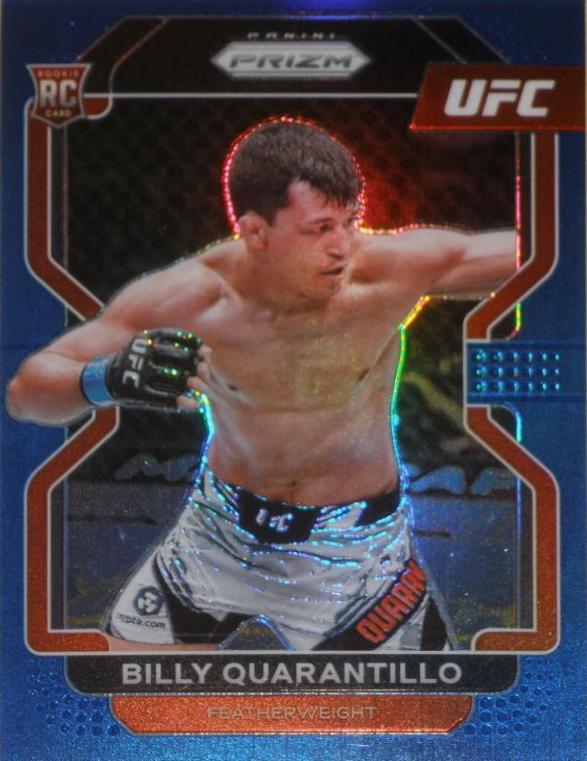 Billy Quarantillo 2022 Panini Prizm UFC Base #129 Blue