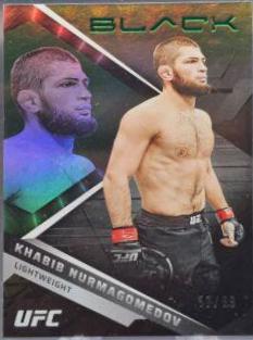 Khabib Nurmagomedov 2022 Panini Chronicles UFC Base Black #212 Platinum