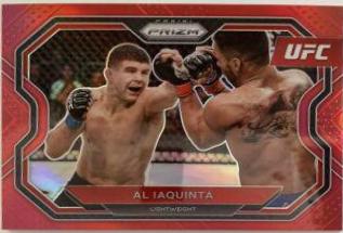 Al Iaquinta 2021 Panini Prizm UFC Base #102 Red