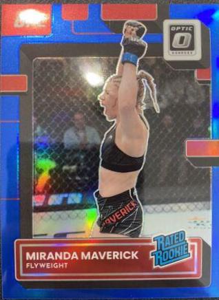 Miranda Maverick 2023 Panini Donruss Optic UFC Base #111 Blue
