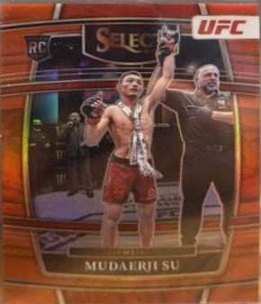 Su Mudaerji 2022 Panini Select UFC Concourse #73 Red