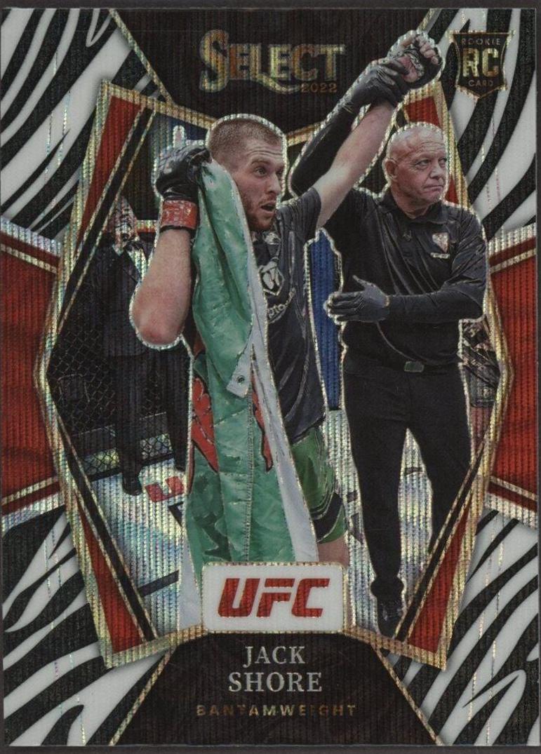 Jack Shore 2022 Panini Select UFC Premier Level #187 Zebra