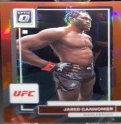 Jared Cannonier 2023 Panini Donruss Optic UFC Base #25 Red