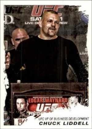 Chuck Liddell 2011 Topps UFC Moment of Truth Base #76 Onyx
