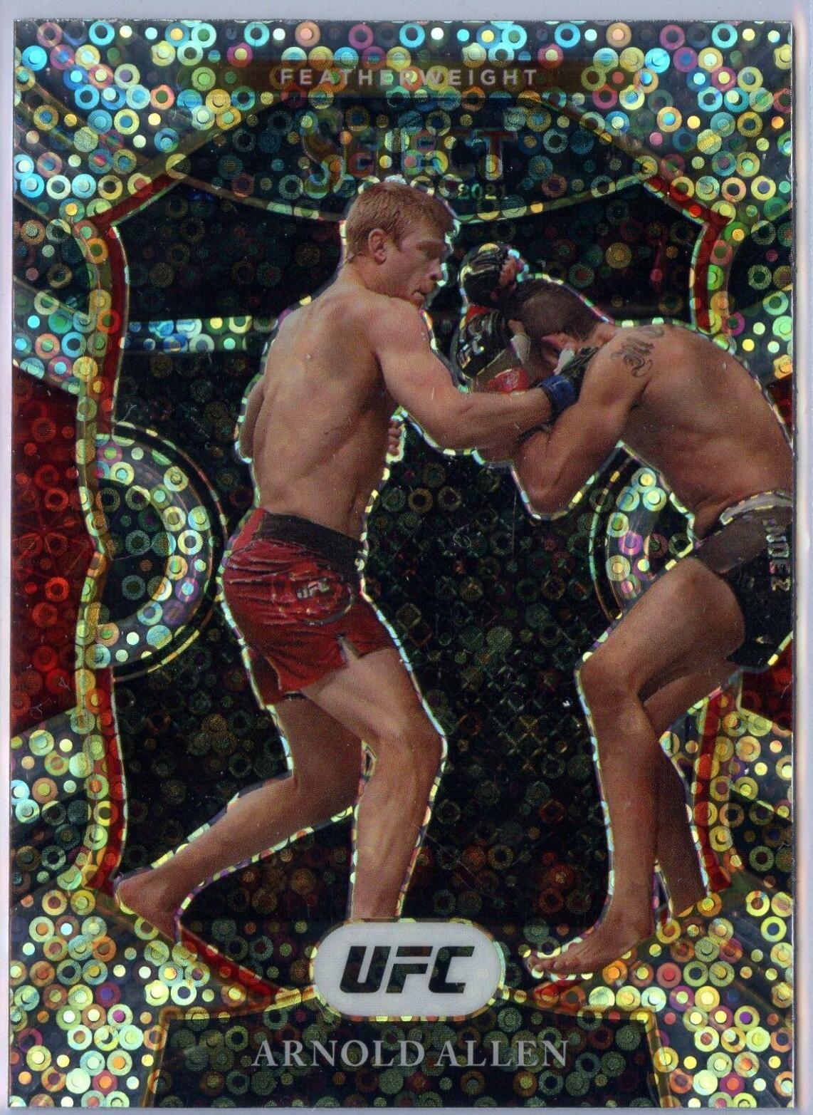 Arnold Allen 2021 Panini Select UFC Concourse #76 Disco