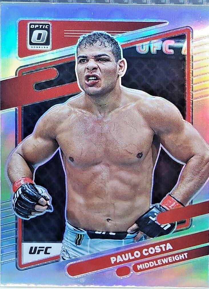 Paulo Costa 2022 Panini Donruss Optic UFC Base #56 Holo