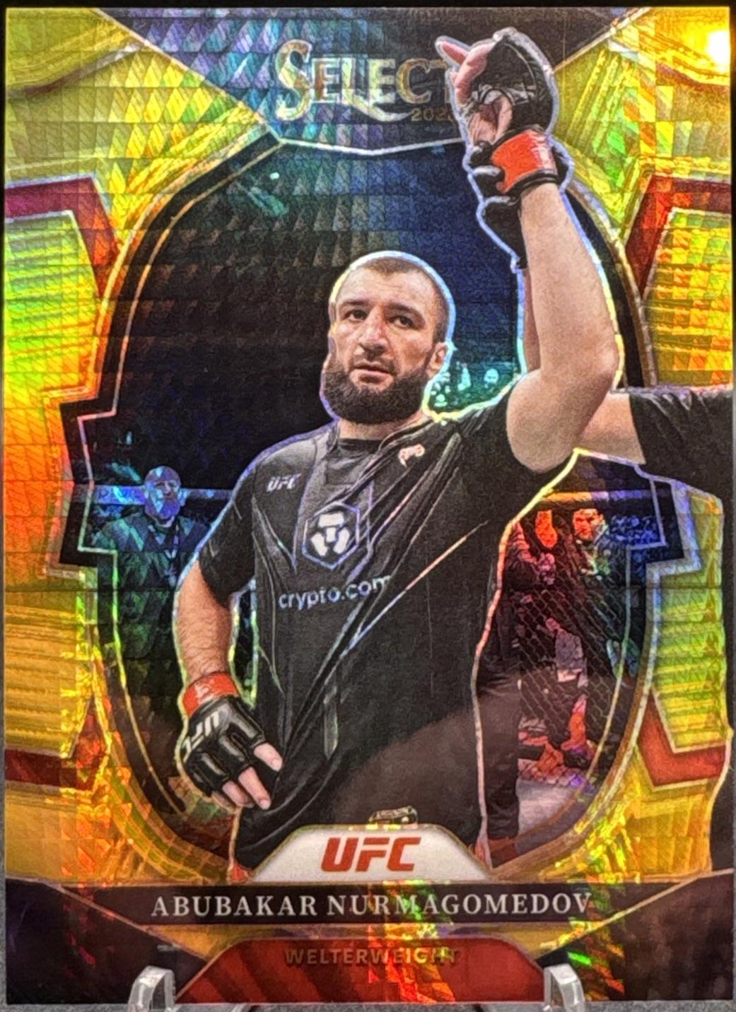 Abubakar Nurmagomedov 2023 Panini Select UFC Concourse #8 Lucky Envelopes