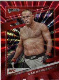 Dan Henderson 2022 Panini Donruss UFC Base #106 Red