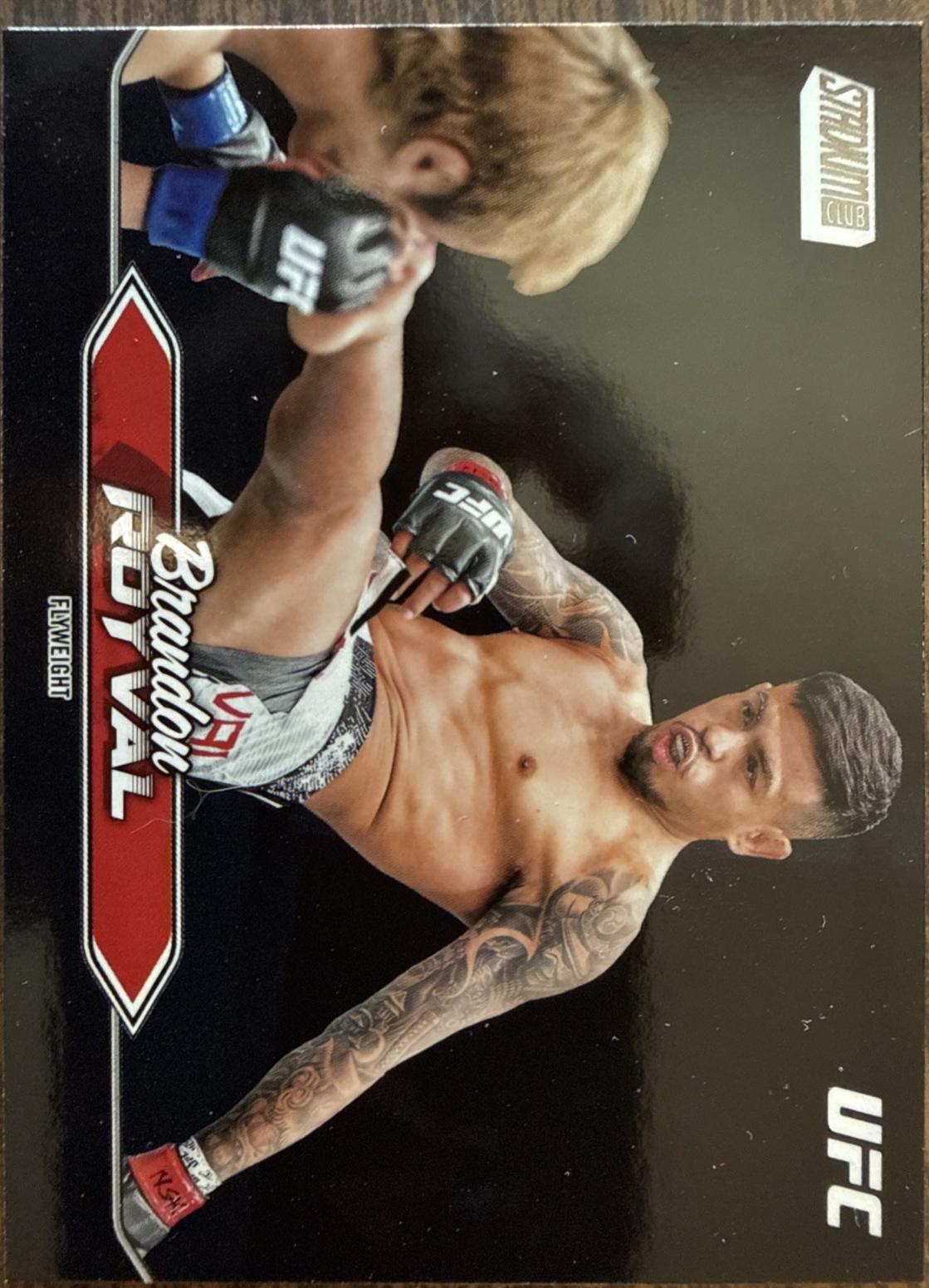 Brandon Royval 2025 Topps Stadium Club UFC Base #39 Black