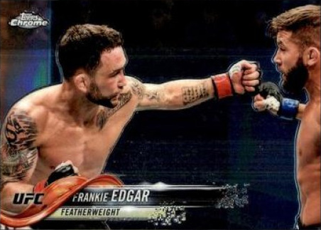 Frankie Edgar 2018 Topps Chrome UFC Base #70 Red