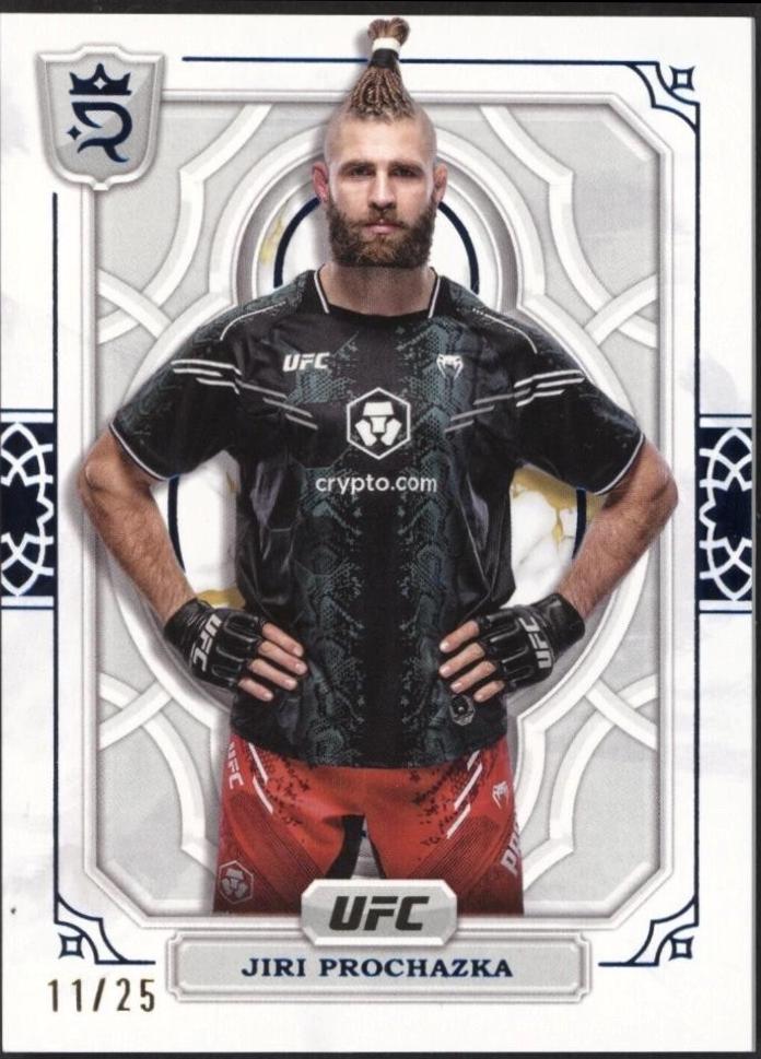 Jiri Prochazka 2024 Topps Royalty UFC Base #15 Blue