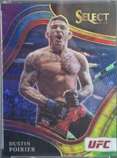 Dustin Poirier 2022 Panini Select UFC Octagonside #279 Black