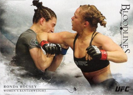 Ronda Rousey 2014 Topps UFC Bloodlines Base #131 Red