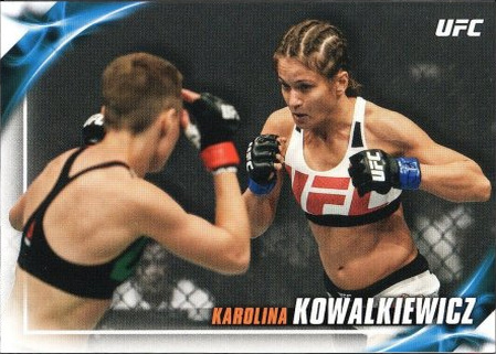 Karolina Kowalkiewicz 2019 Topps UFC Knockout Base #51 Red