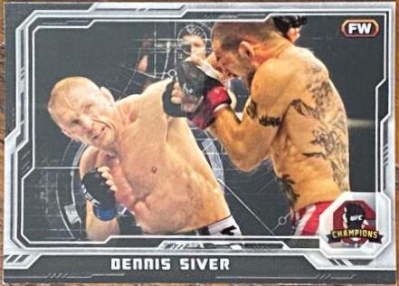 Dennis Siver 2014 Topps UFC Champions Base #64 Black