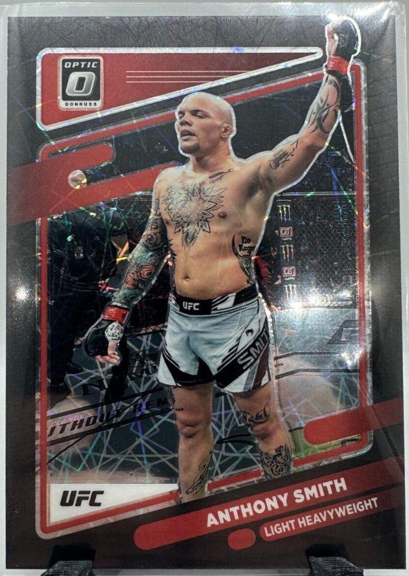 Anthony Smith 2022 Panini Donruss Optic UFC Base #20 Black Velocity