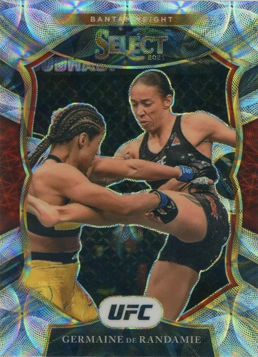 Germaine de Randamie 2021 Panini Select UFC Concourse #24 Scope