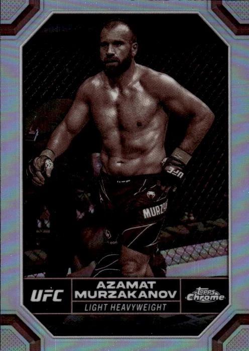 Azamat Murzakanov 2024 Topps Chrome UFC Base #23 Sepia Refractor