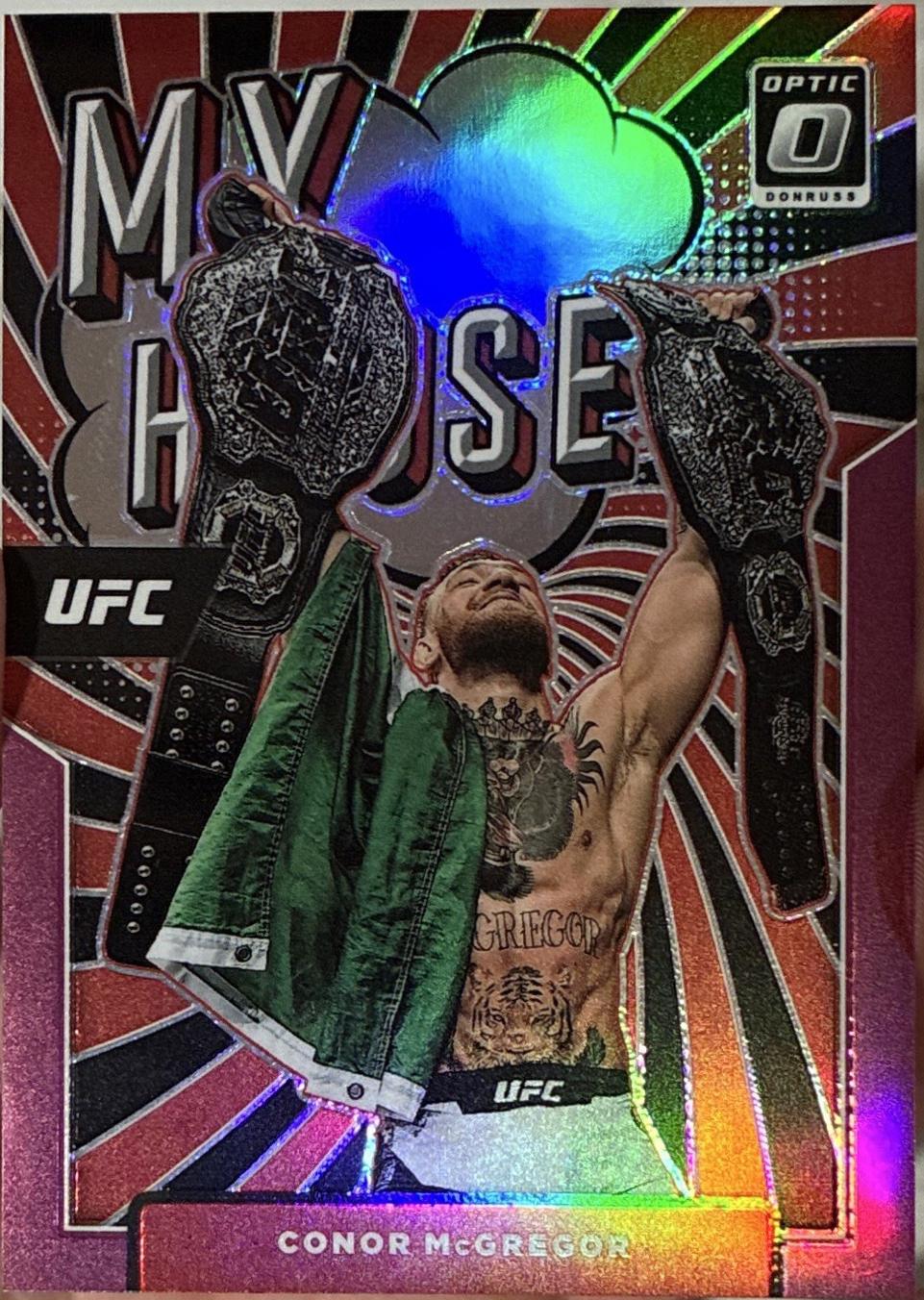 Conor McGregor 2022 Panini Donruss Optic UFC My House #2 Pink