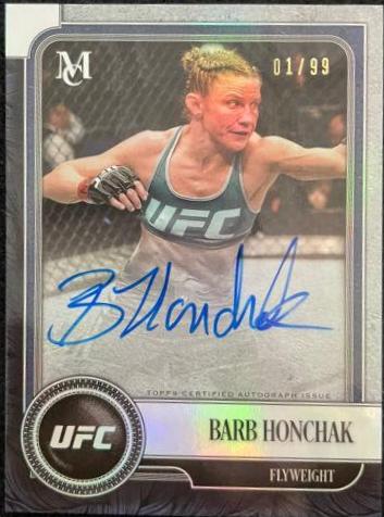 Barb Honchak 2019 Topps UFC Museum Collection Museum Autographs #MA-BH