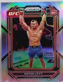 Natan Levy 2023 Panini Prizm UFC Base #176 Silver