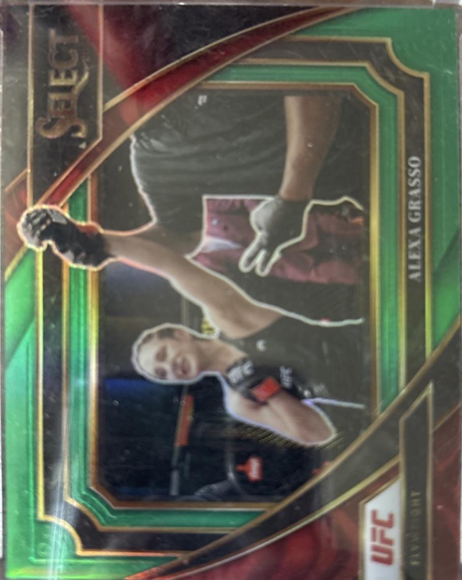 Alexa Grasso 2023 Panini Select UFC Mezzanine #327 Green