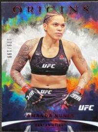 Amanda Nunes 2022 Panini Chronicles UFC Base Origins #131 Bronze