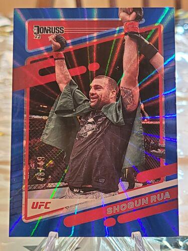 Mauricio Rua 2022 Panini Donruss UFC Base #58 Laser